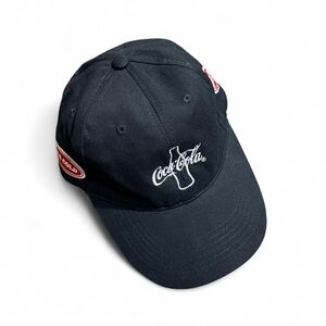 Coca-Cola Embroidered Baseball Cap – Black